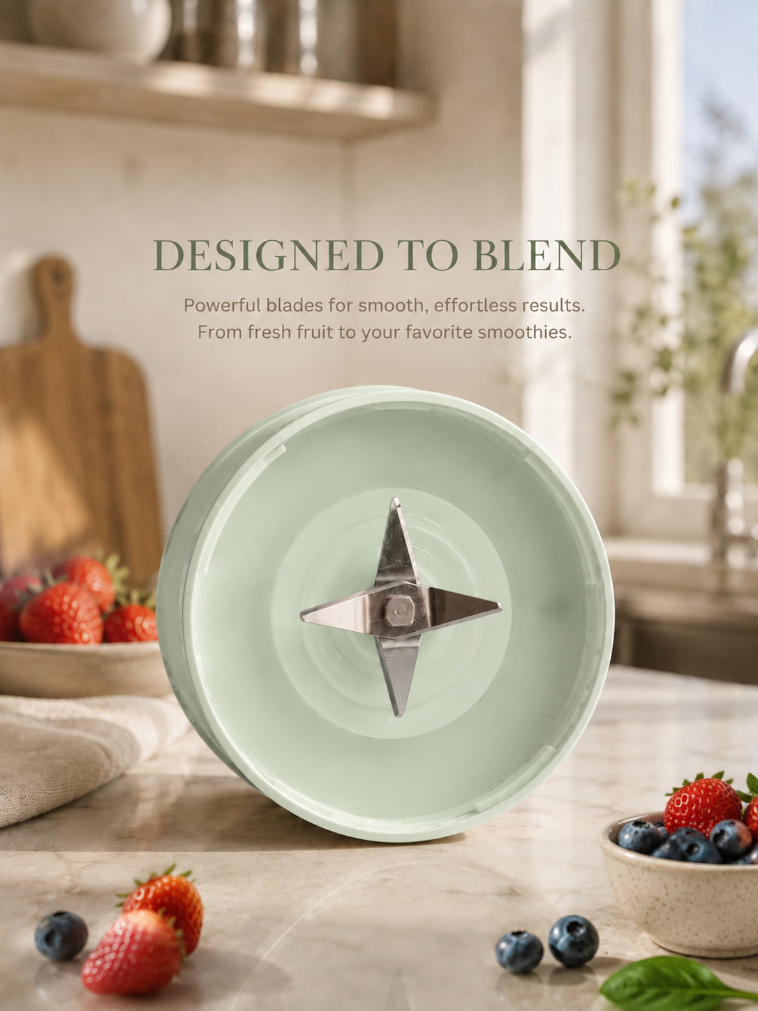 Tragbarer Mini Smoothie Mixer – Kabellos & Wiederaufladbar